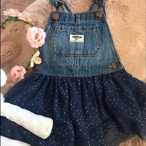 Toddler overall dress